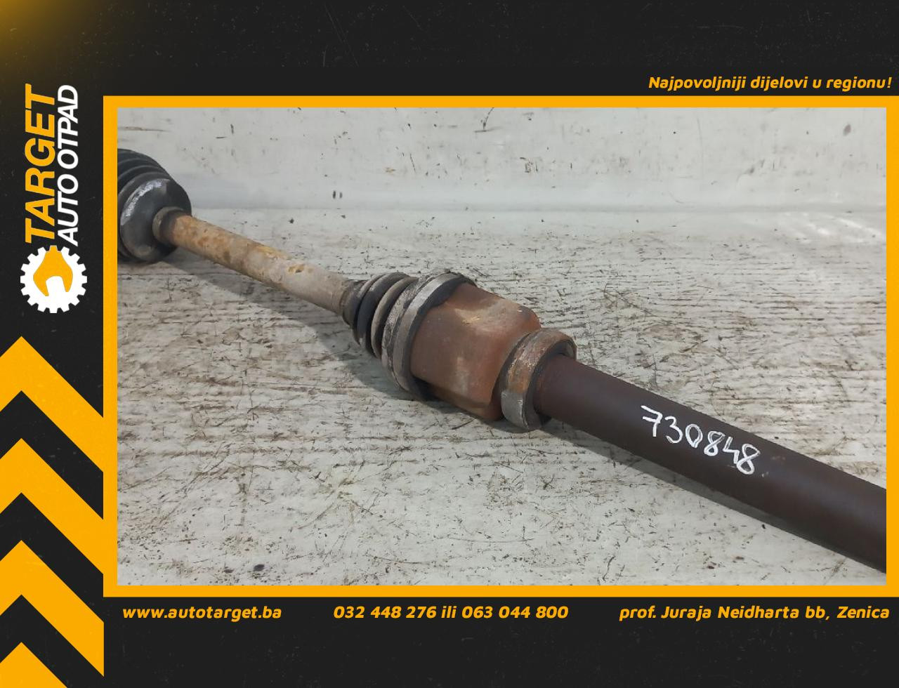 DIJELOVI POLUOSOVINA FORD TRANSIT > 06-13 VP3PLW3A331AB