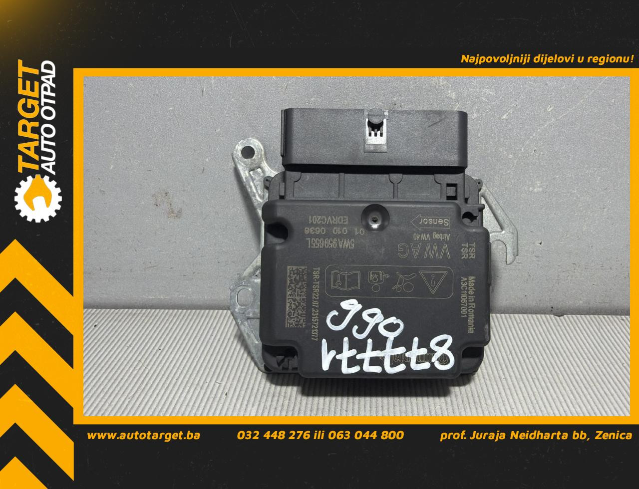 DIJELOVI ELEKTRONIKA AIRBAGA AUDI A3 (8Y) > 20 - 1.5 5WA959655L