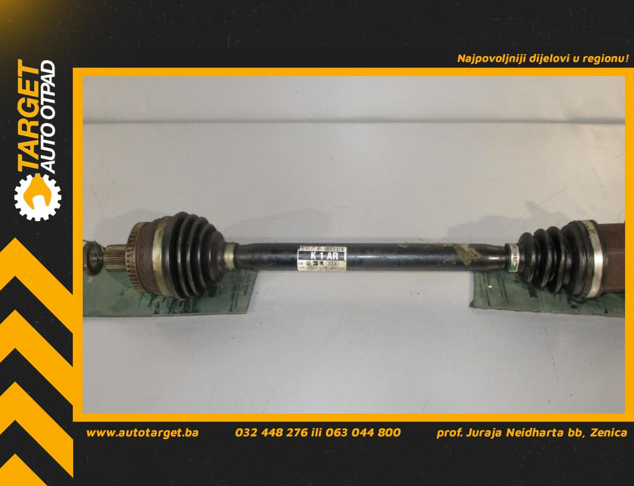 POLUOSOVINA AUDI A4 (B7) > 04-07 8E0407271AR