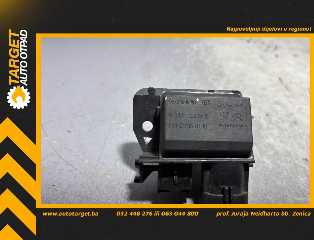 DIJELOVI ELEKTRONIKA REOSTAT CITROEN C4 > 10-17 9673999980