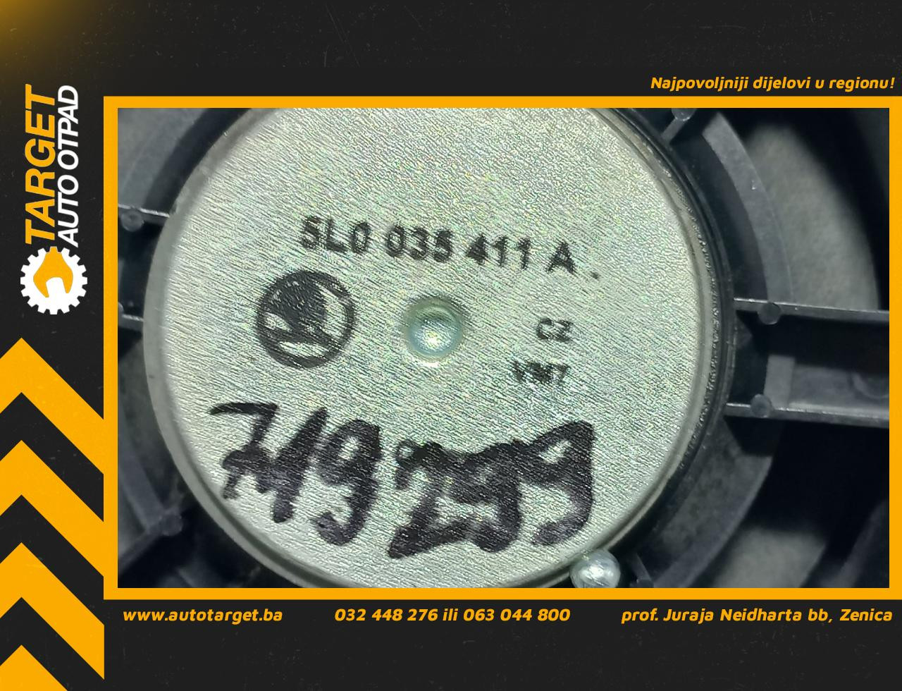 DIJELOVI ZVUCNIK SKODA OCTAVIA > 04-08 1.9 5L0035411A