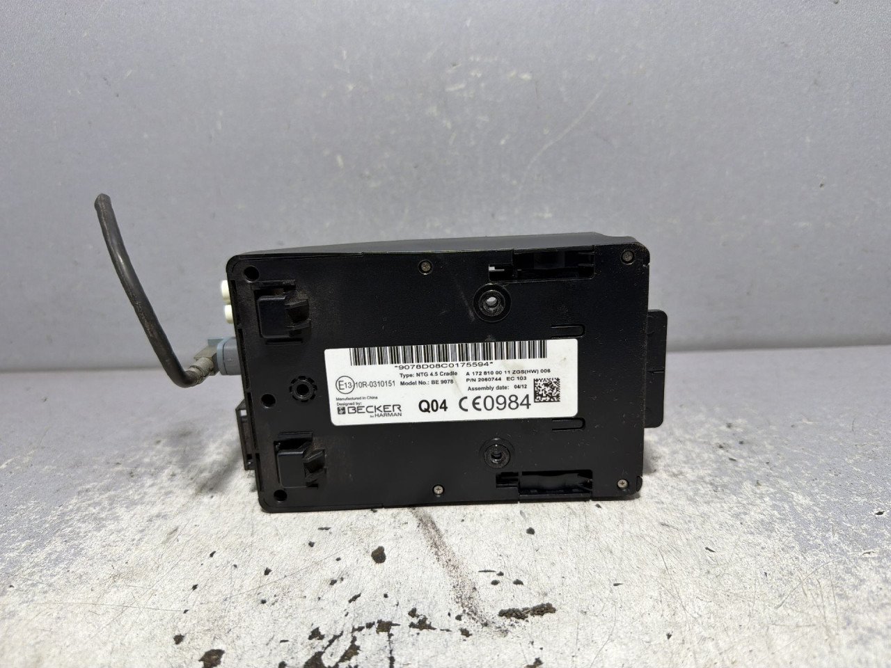 ELEKTRONIKA MODUL MERCEDES C KLASA (W204/S204) > 10-11 A172810001
