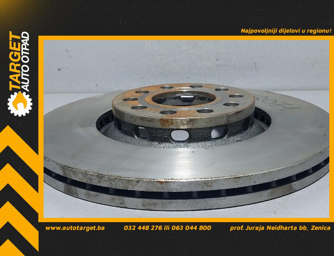 DIJELOVI KOCIONI DISK AUDI A6 > 97-01 82B0192 3B0615301B