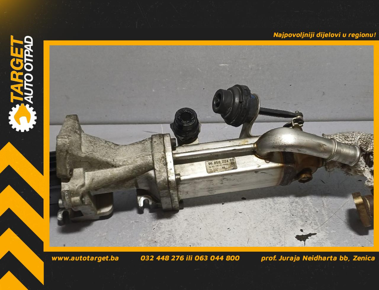 HLADNJAK EGR VENTILA MITSUBISHI OUTLANDER > 09-12 9685922480