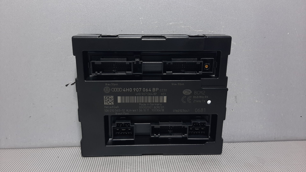 BCM ELEKTRONIKA AUDI A6 4G > 11-14 4H0907064BP