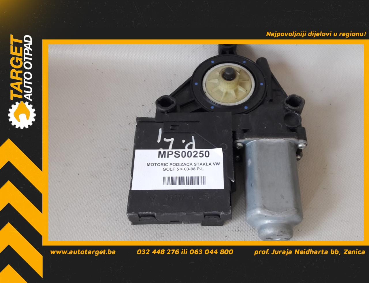 MOTORIC PODIZACA STAKLA VW GOLF 5 > 03-08 1K0959793J 1T0959701D