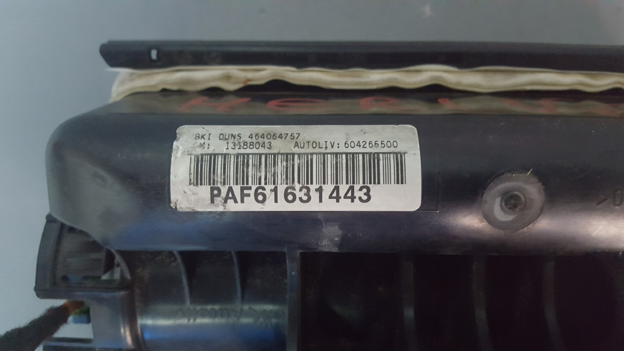 AIRBAG SUVOZACA OPEL MERIVA > 03-06 13188043