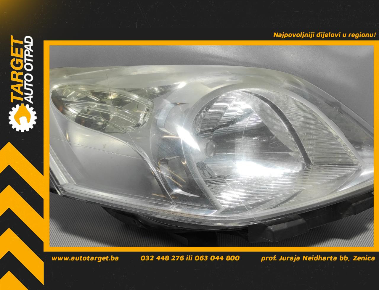 DIJELOVI FAR CITROEN NEMO > 08-16 45560748DX
