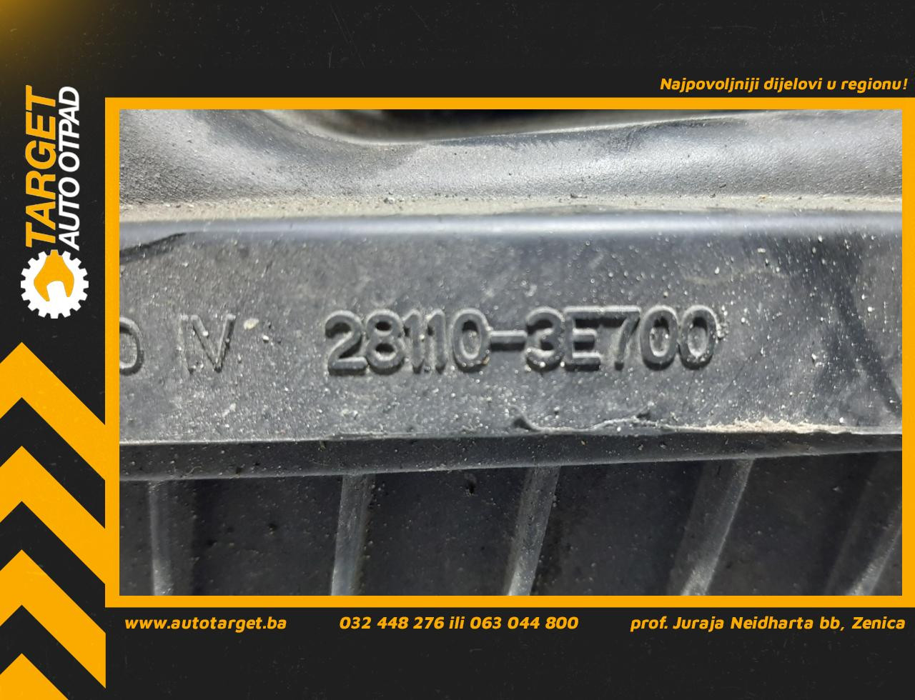 KUCISTE FILTERA ZRAKA KIA SORENTO > 06-09 281103E700