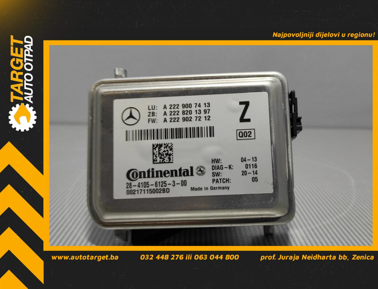 ELEKTRONIKA MODUL MERCEDES GLC (X253) > 16- A2229007413