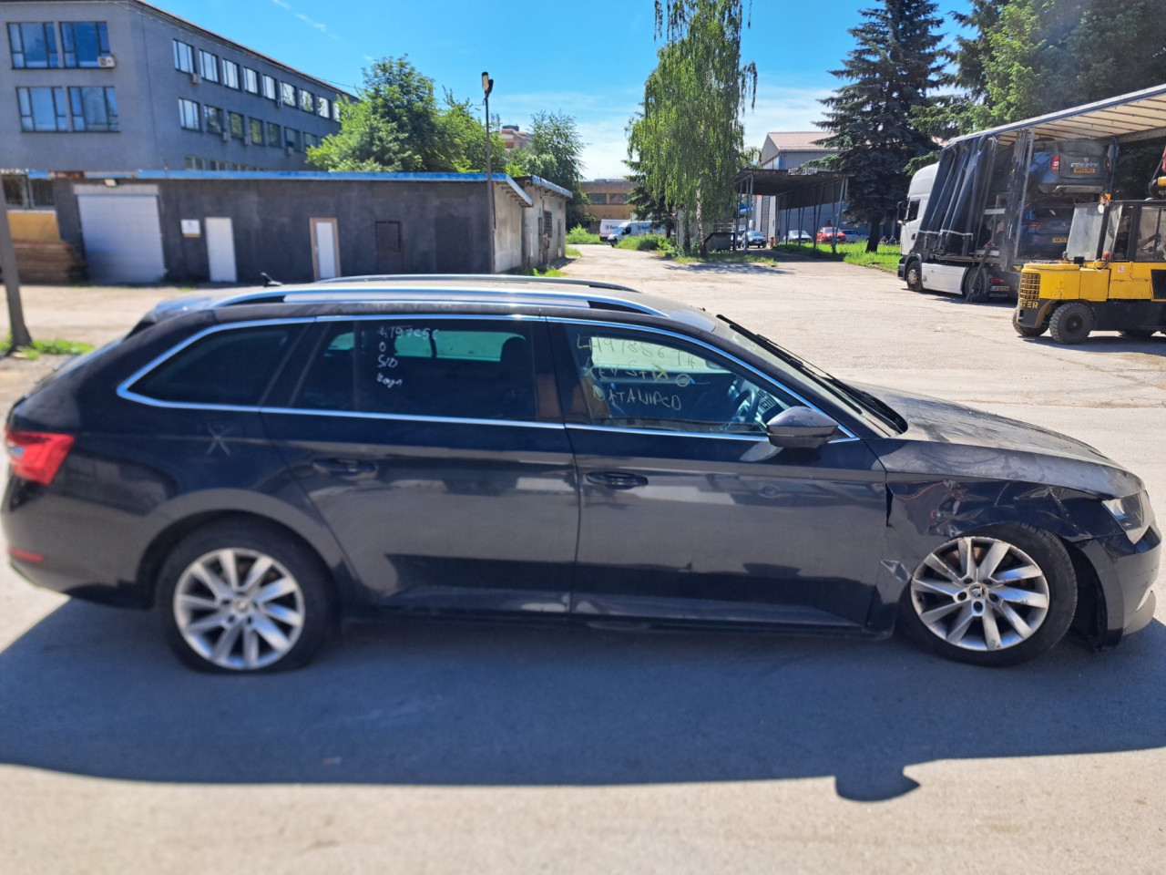 DIJELOVI SKODA SUPERB 2.0 DIZEL 2017. MJENJAC MOTOR CRLB