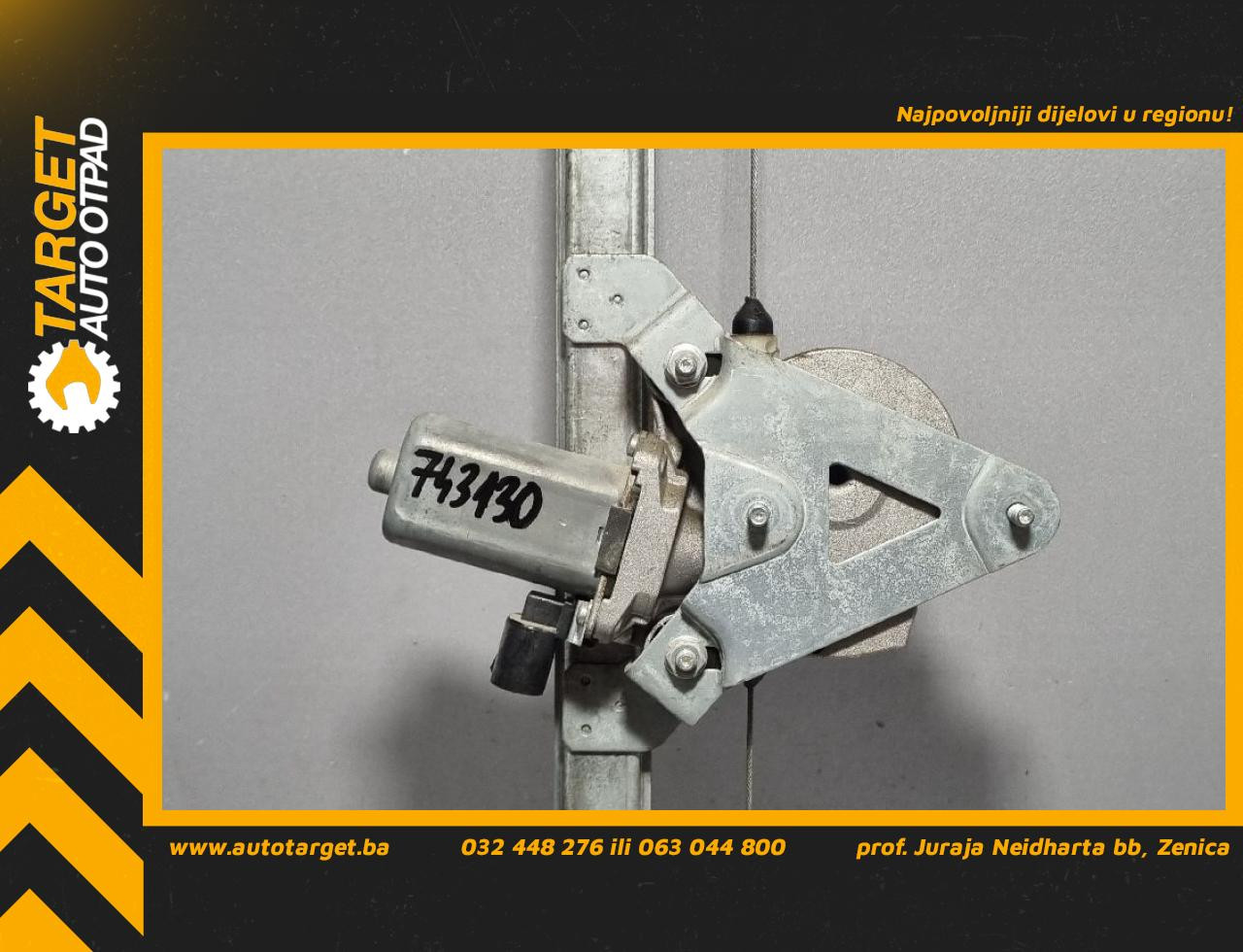 MOTORIC PODIZACA STAKLA NISSAN PRIMASTAR > 07-15 37103001