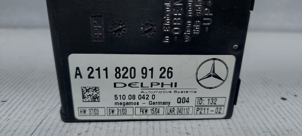 ELEKTRONIKA MODUL MERCEDES C KLASA (W203) > 04-07 A2118