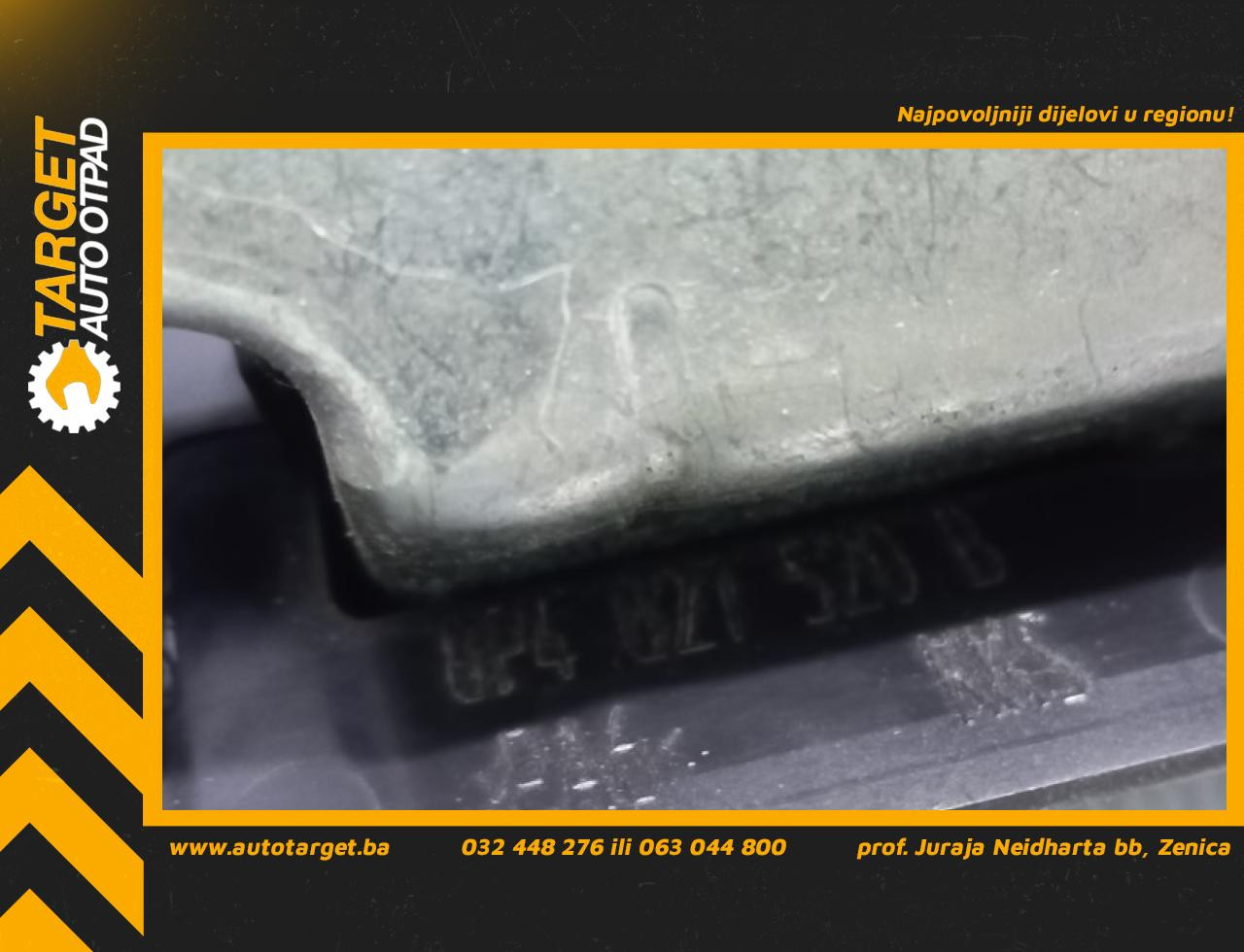 DIJELOVI BRAVA GEPEKA AUDI A3 > 08-12 8P4827520B