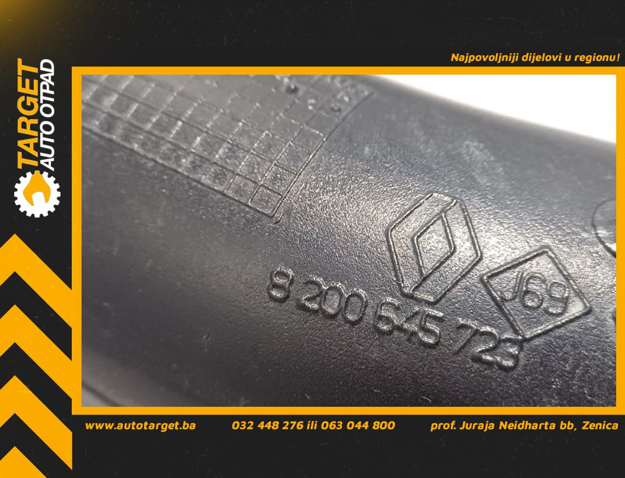 DIJELOVI CRIJEVO NISSAN NV200/EVALIA > 09- 1.5 8200645723