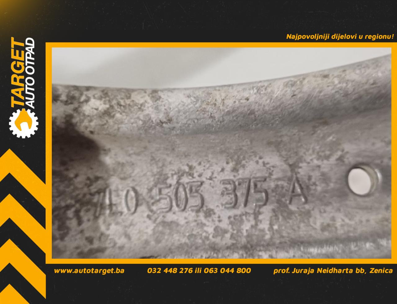DIJELOVI RAME VW TOUAREG > 14-18 3.0 7L0505375A