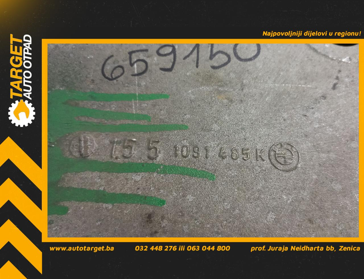 DIJELOVI LAFETA BMW SERIJA 5 (E60/E61) > 03-07 1091485K
