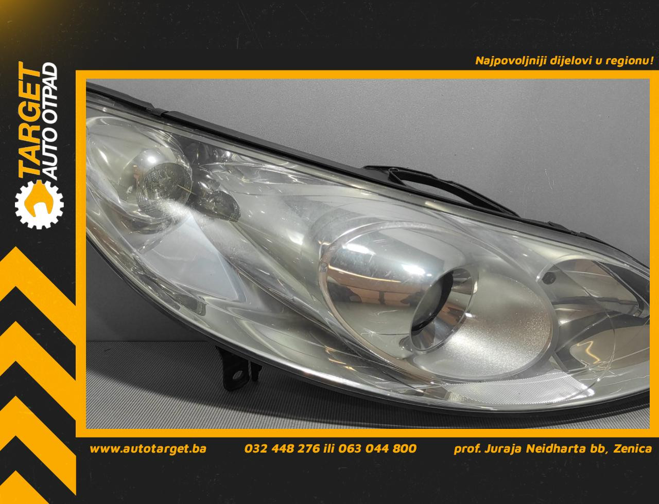 DIJELOVI FAR PEUGEOT 407 > 04-07 0301213204