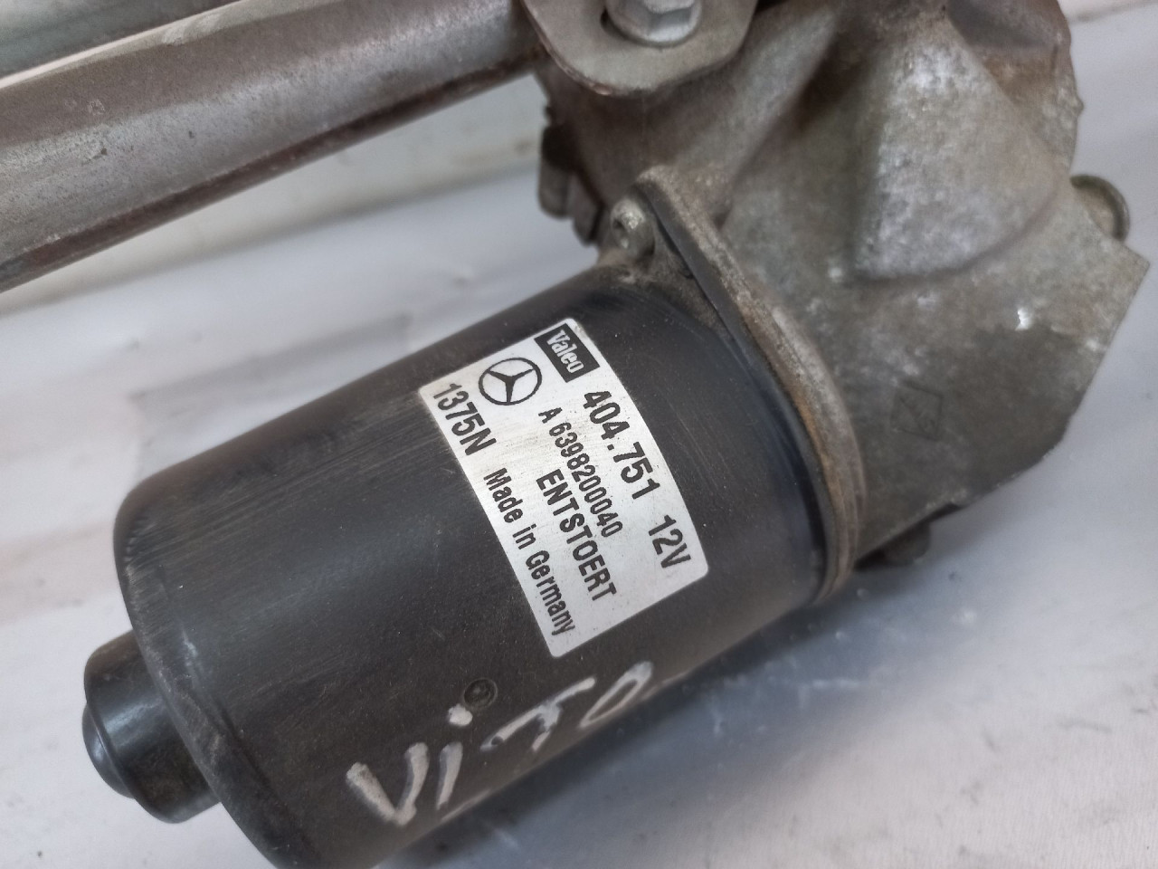 MOTORIC PREDNJEG BRISACA MERCEDES VITO (W639) V KLASA > 03-10 A63