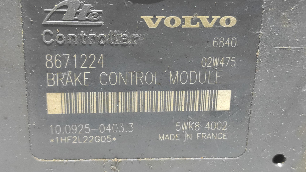 ABS ELEKTRONIKA VOLVO XC90 > 02-06 8671224 333823