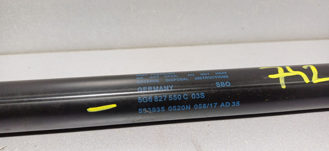 AMORTIZER GEPEKA VW GOLF 7 > 12-16 5G6827550C