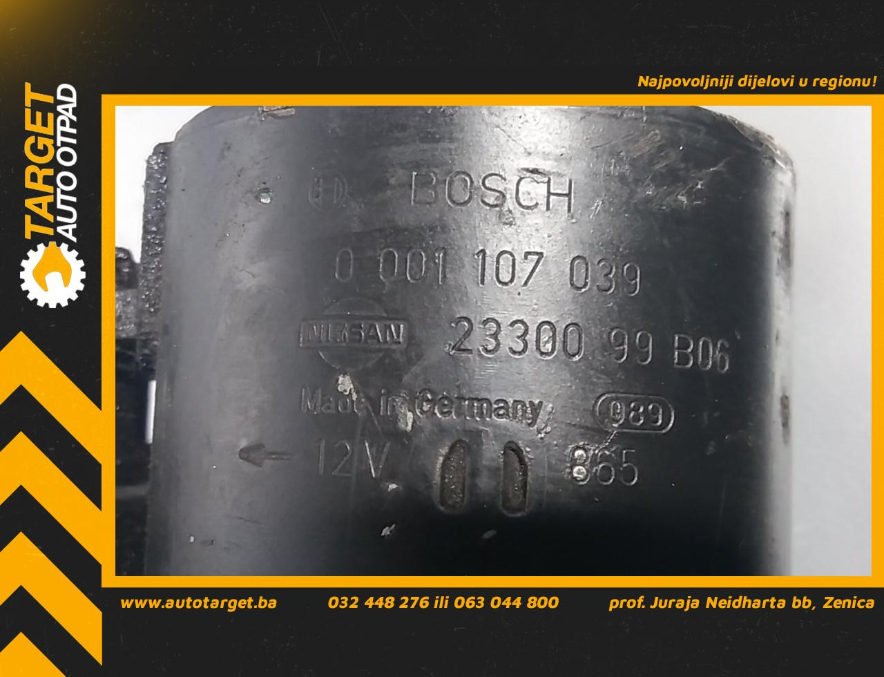 DIJELOVI ALNASER NISSAN MICRA > 83-88 1.0 2330099B06