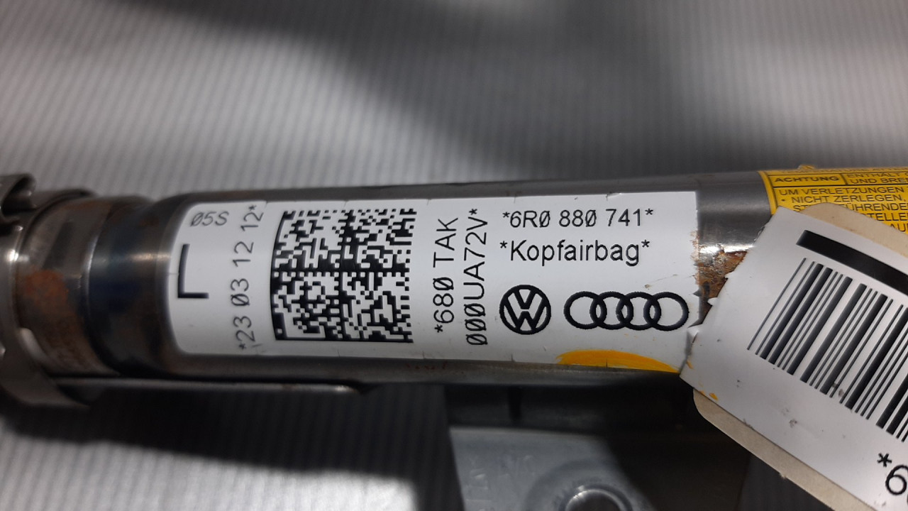DIJELOVI KROVNI AIRBAG VW POLO > 09-14 1.6 6R0880741