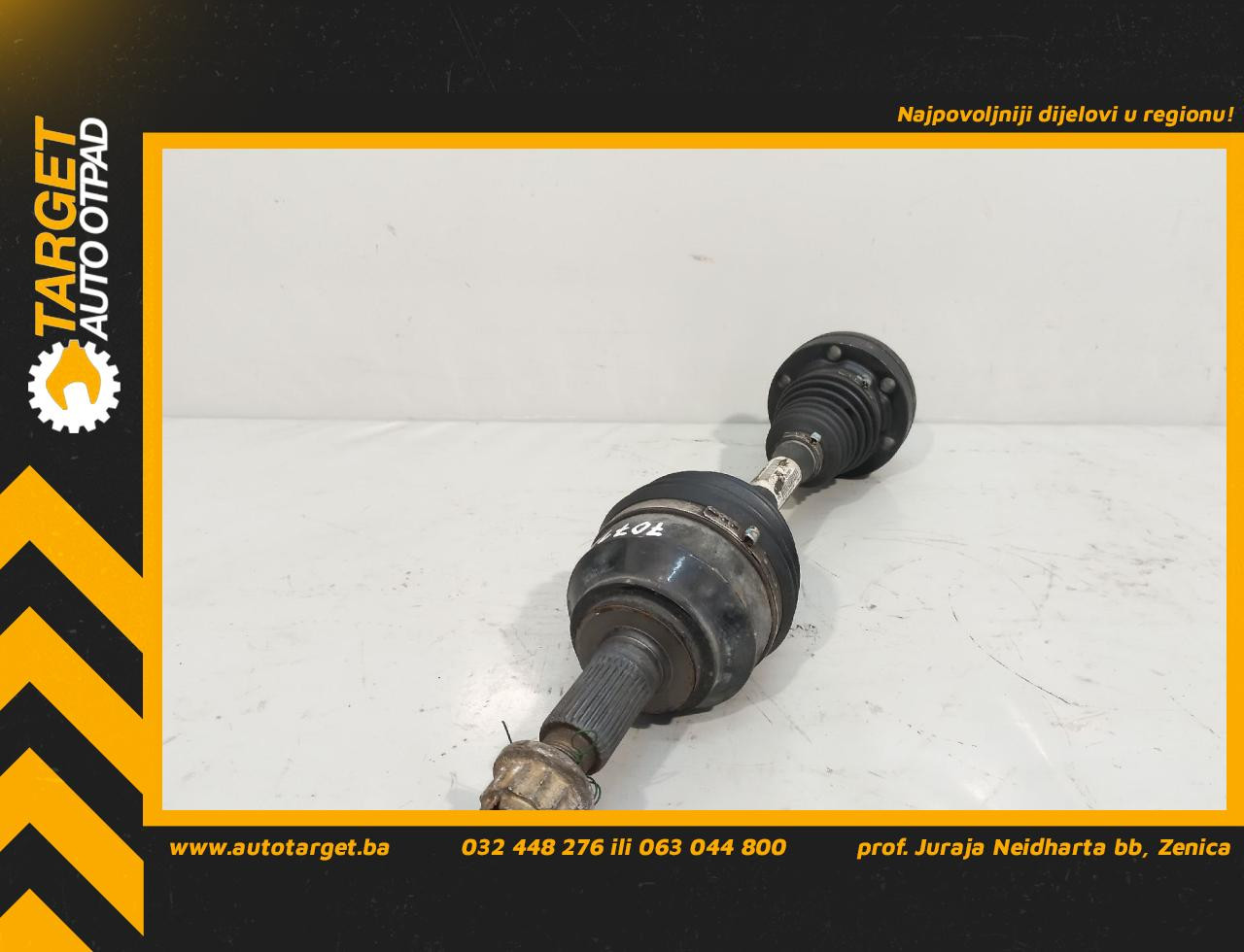 DIJELOVI POLUOSOVINA VW TOUAREG > 02-06 5.0 7L6407271A
