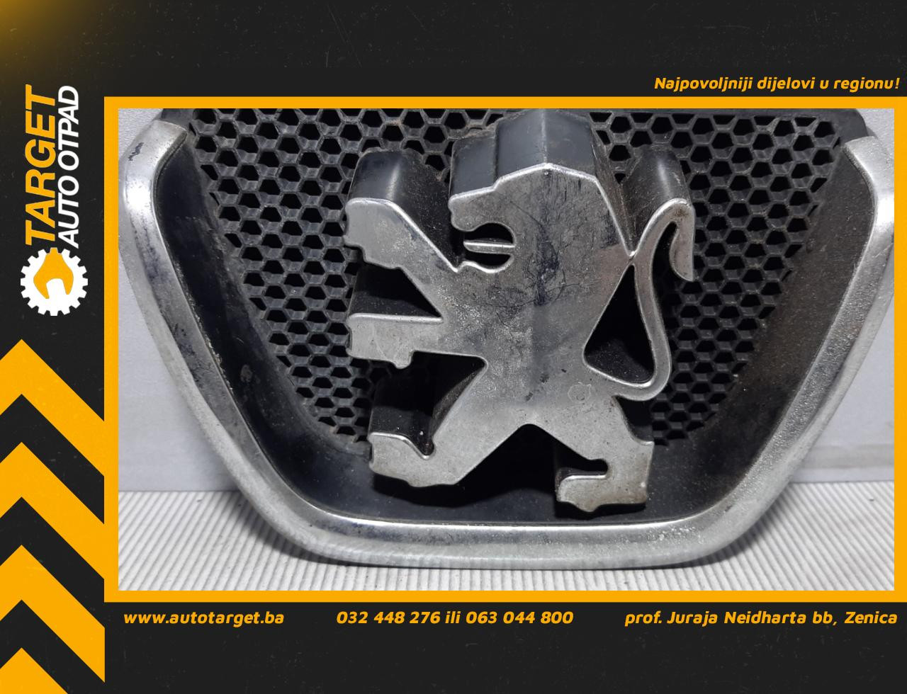 PREDNJI ZNAK PEUGEOT 206 > 98-09 962868677