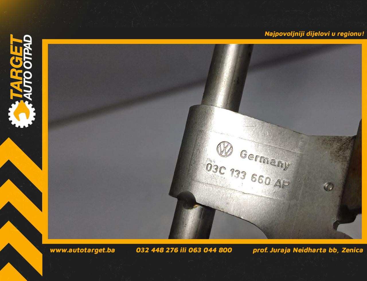 DIJELOVI CRIJEVO VW PASSAT B6 > 05-10 1.4 03C133660AP