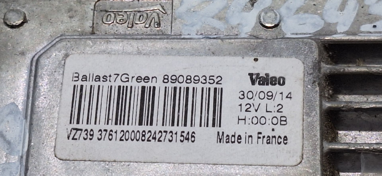 DIJELOVI BALAST FARA VOLVO XC60 > 13-17 89089352
