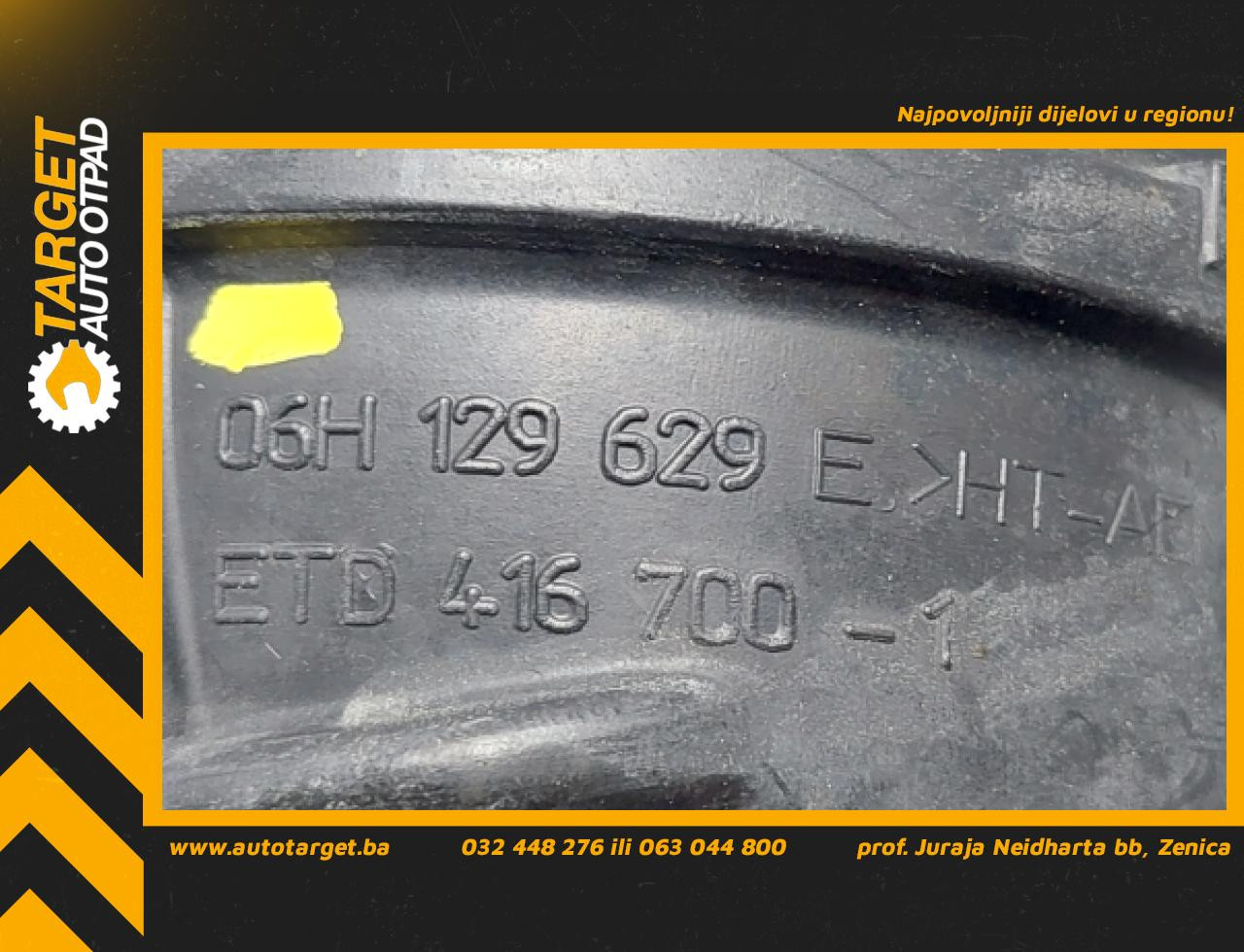DIJELOVI CRIJEVO AUDI A4 (B8) > 12-15 06H129629E