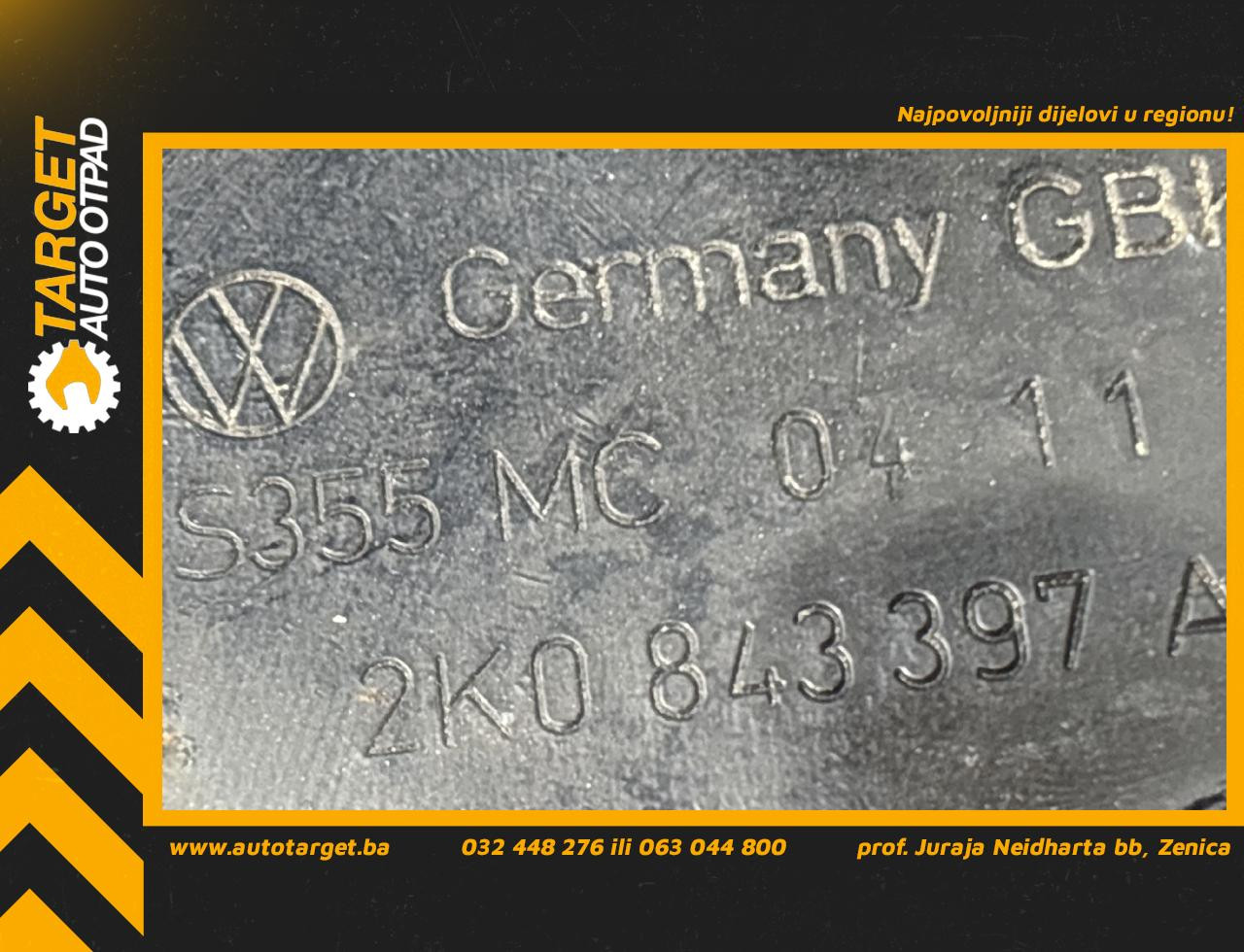 DIJELOVI BAGLAMA VW CADDY > 03-10 2K0843397A