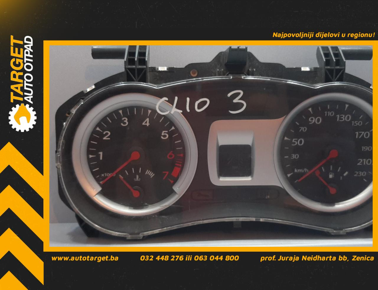 DIJELOVI CELER SAT RENAULT CLIO > 05-09 2RPF10A855A