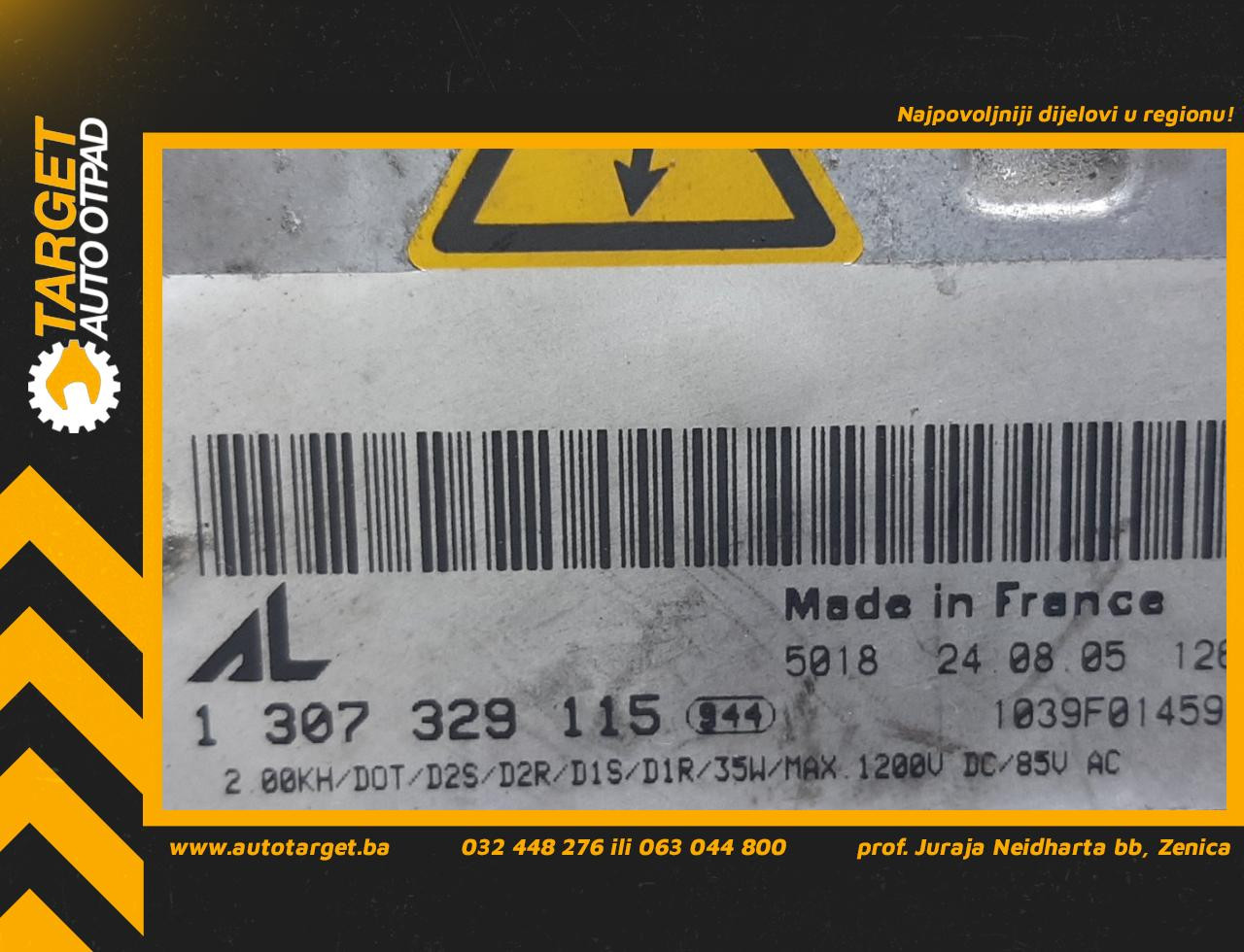 DIJELOVI BALAST FARA AUDI A4 (B7) > 04-07 1307329115
