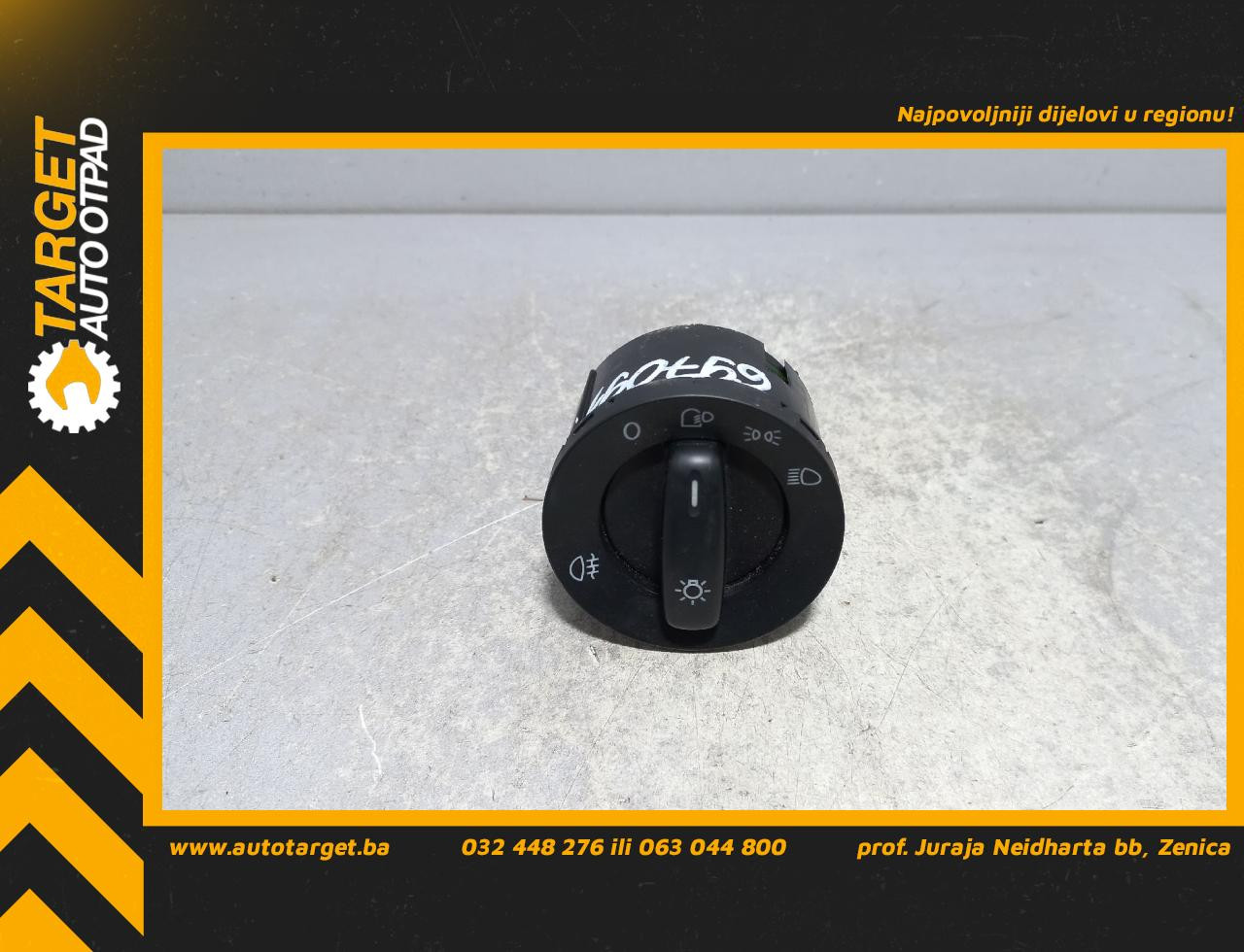 DIJELOVI PREKIDACI SVJETLA VW PASSAT B6 > 05-10 1K0941431M
