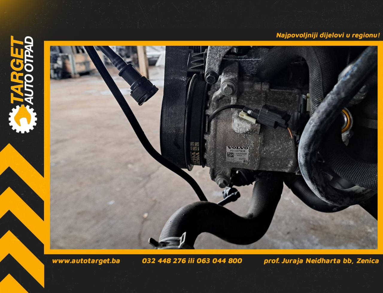 DIJELOVI KOMPRESOR KLIME VOLVO S60/V60 > 19- P31497908