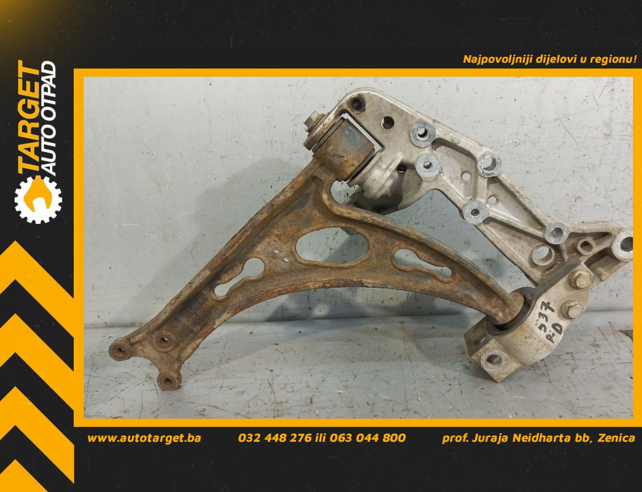 DIJELOVI LAFETA SKODA OCTAVIA > 04-08 1K0407153N