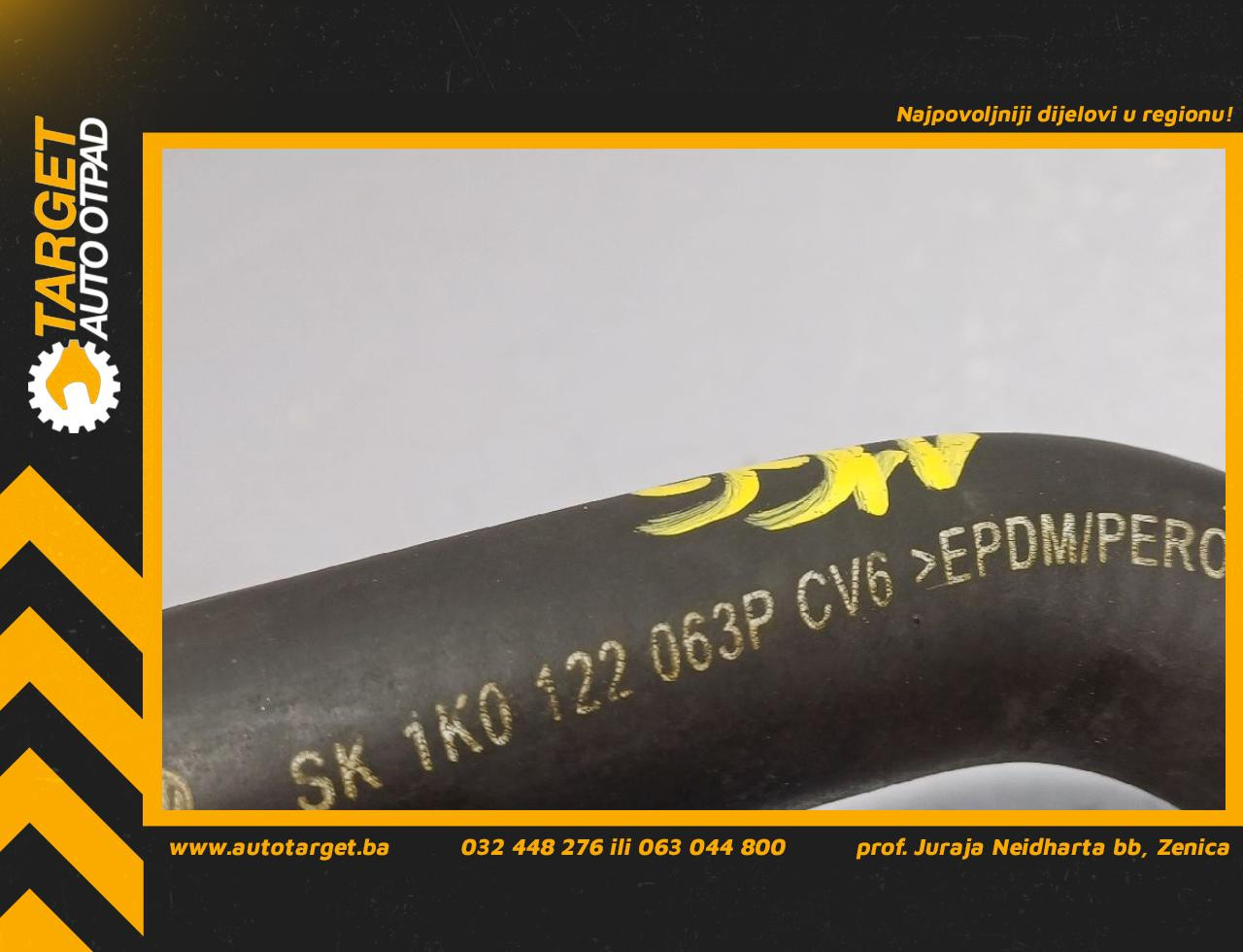 DIJELOVI CRIJEVO SEAT LEON > 09-12 1.2 1K0122063P