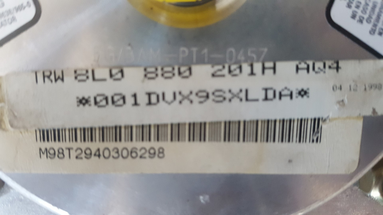 DIJELOVI AIRBAG VOLANA AUDI A4 > 94-99 8L0880201H