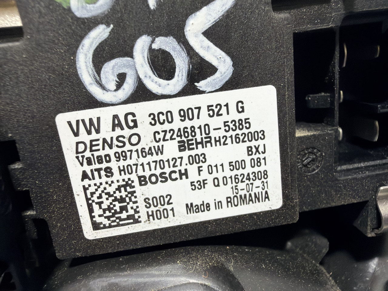 DIJELOVI ELEKTRONIKA REOSTAT SKODA YETI > 13- 2.0 3C0907521G