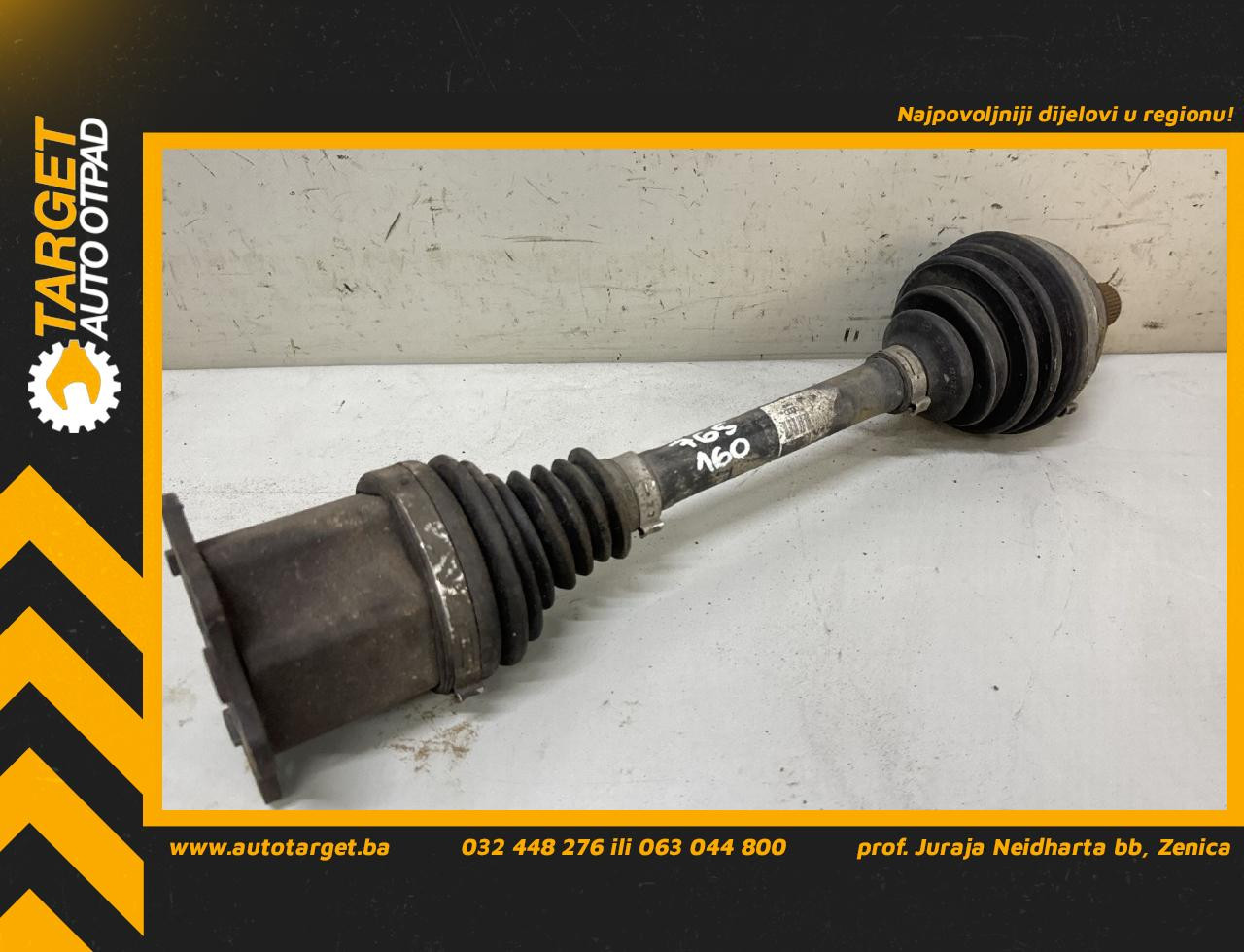 DIJELOVI POLUOSOVINA VW PASSAT CC > 12-17 2.0