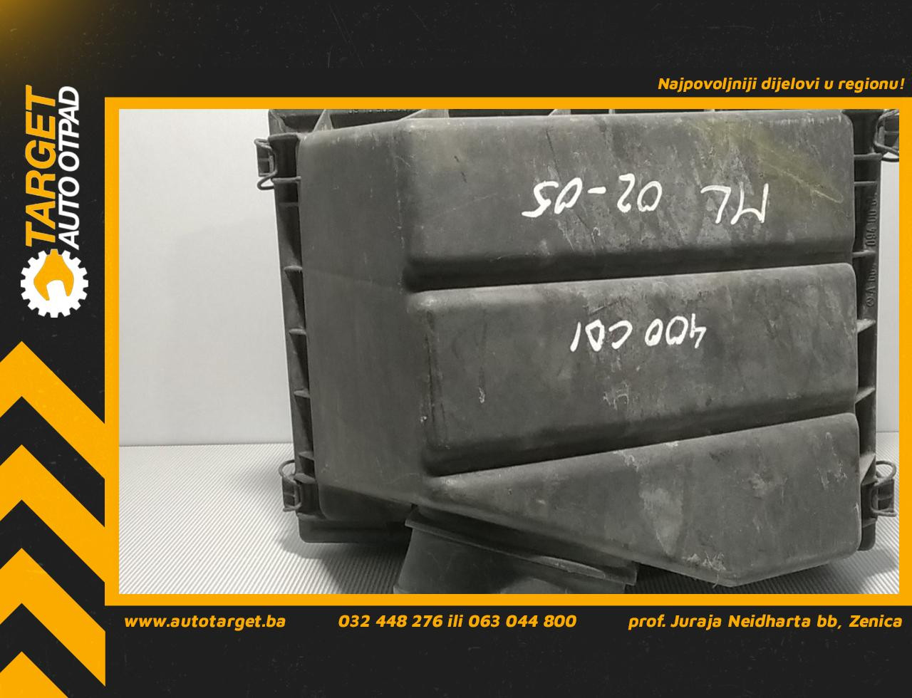 KUCISTE FILTERA ZRAKA MERCEDES ML (W163) > 02-05 A16350