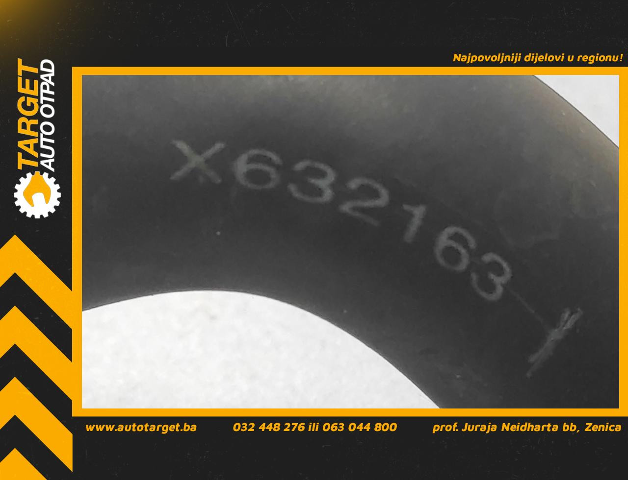 DIJELOVI CRIJEVO VOLVO S40/V50 > 07-12 X632163
