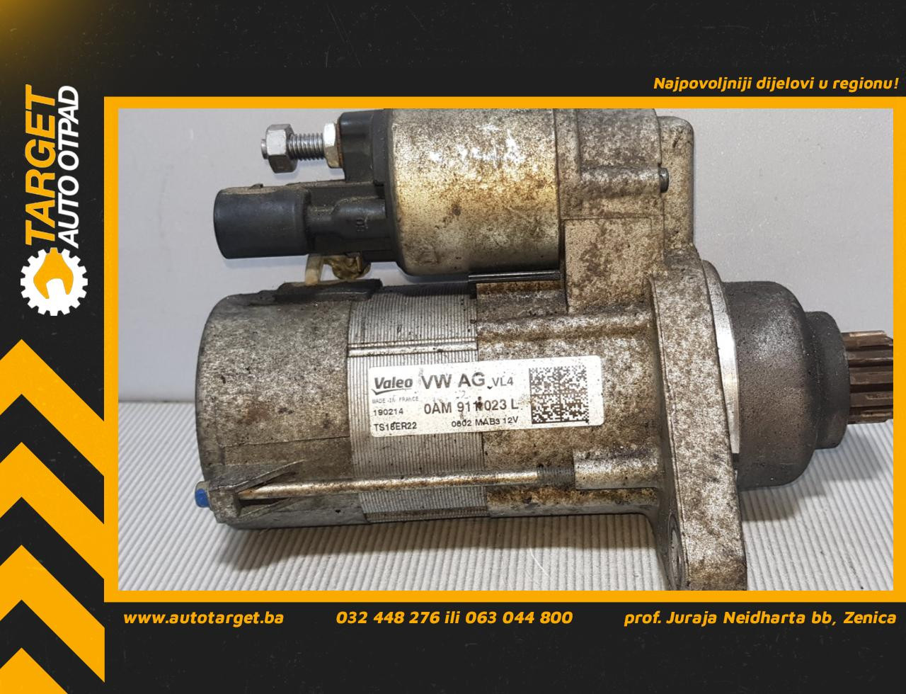 DIJELOVI ALNASER VW POLO > 09-14 0AM911023L
