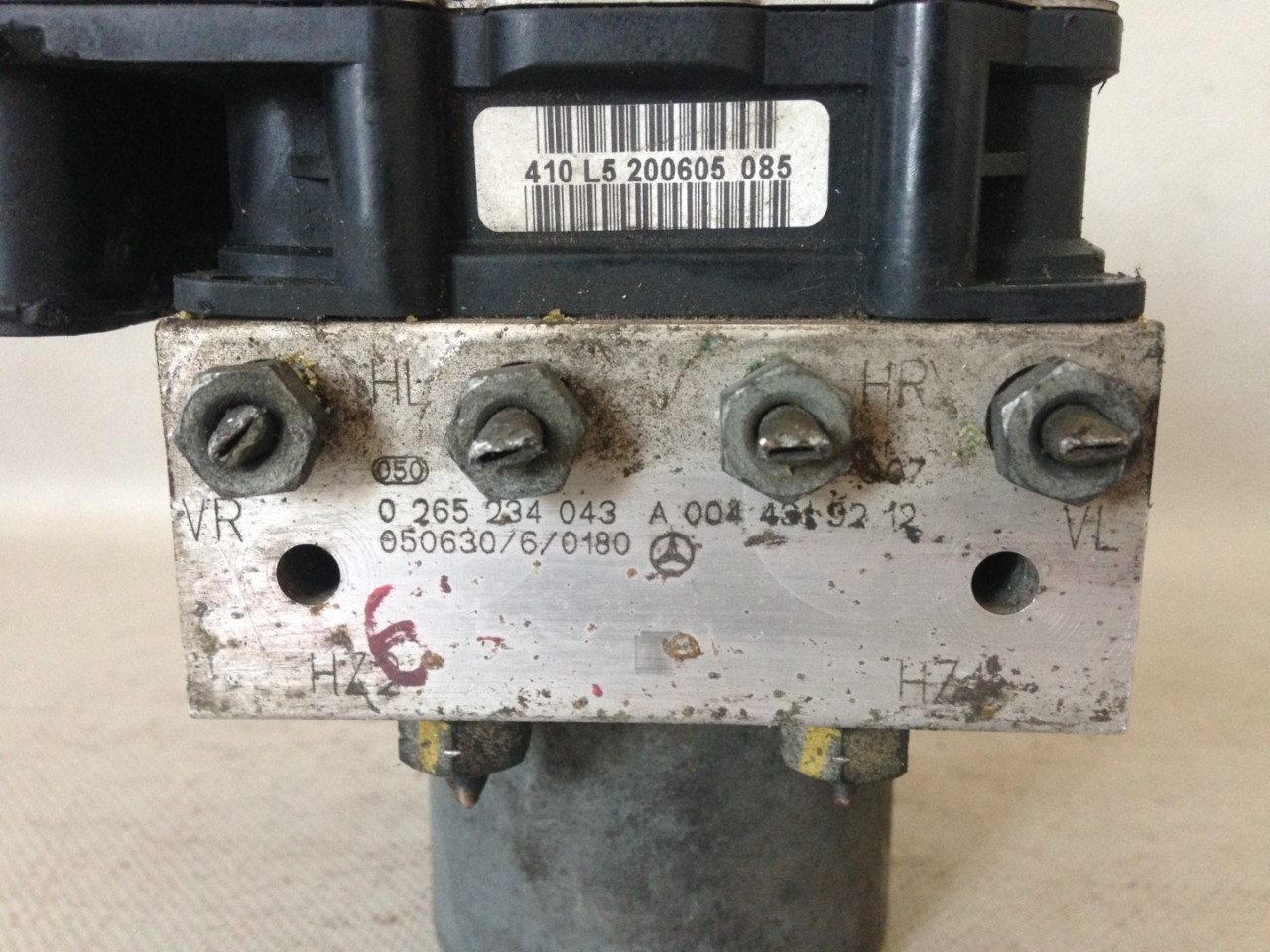ABS ELEKTRONIKA MERCEDES A KLASA (W169) > 04-07 A004431