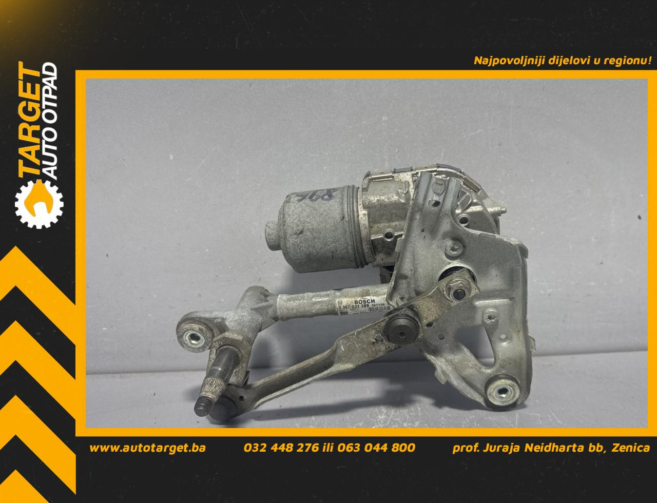MOTORIC PREDNJEG BRISACA PEUGEOT 3008 > 09-13 1137328460