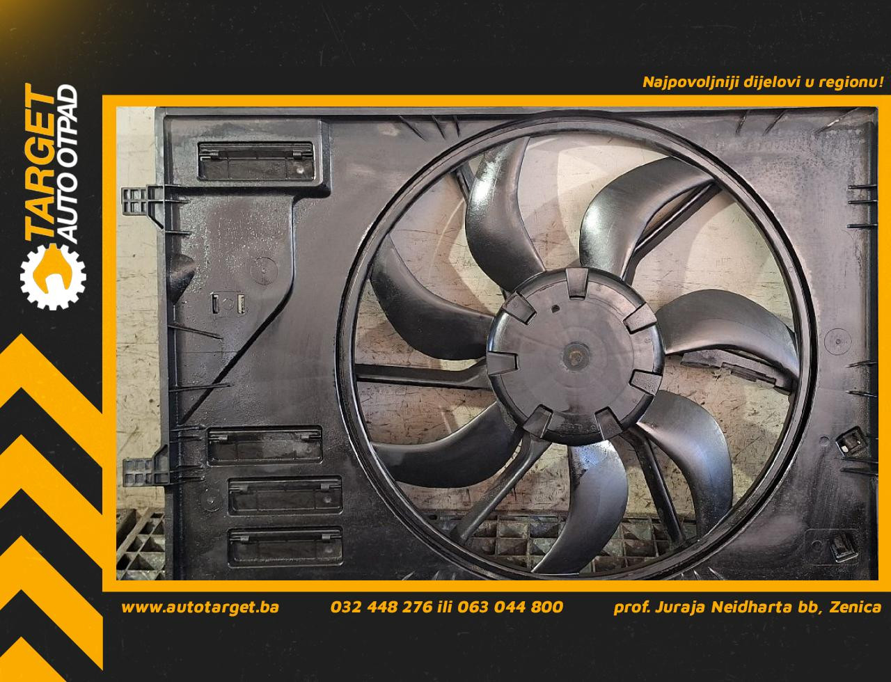 NOSAC VENTILATORA AUDI A3 (8VF/8VK) > 16-20 5Q0121205AL