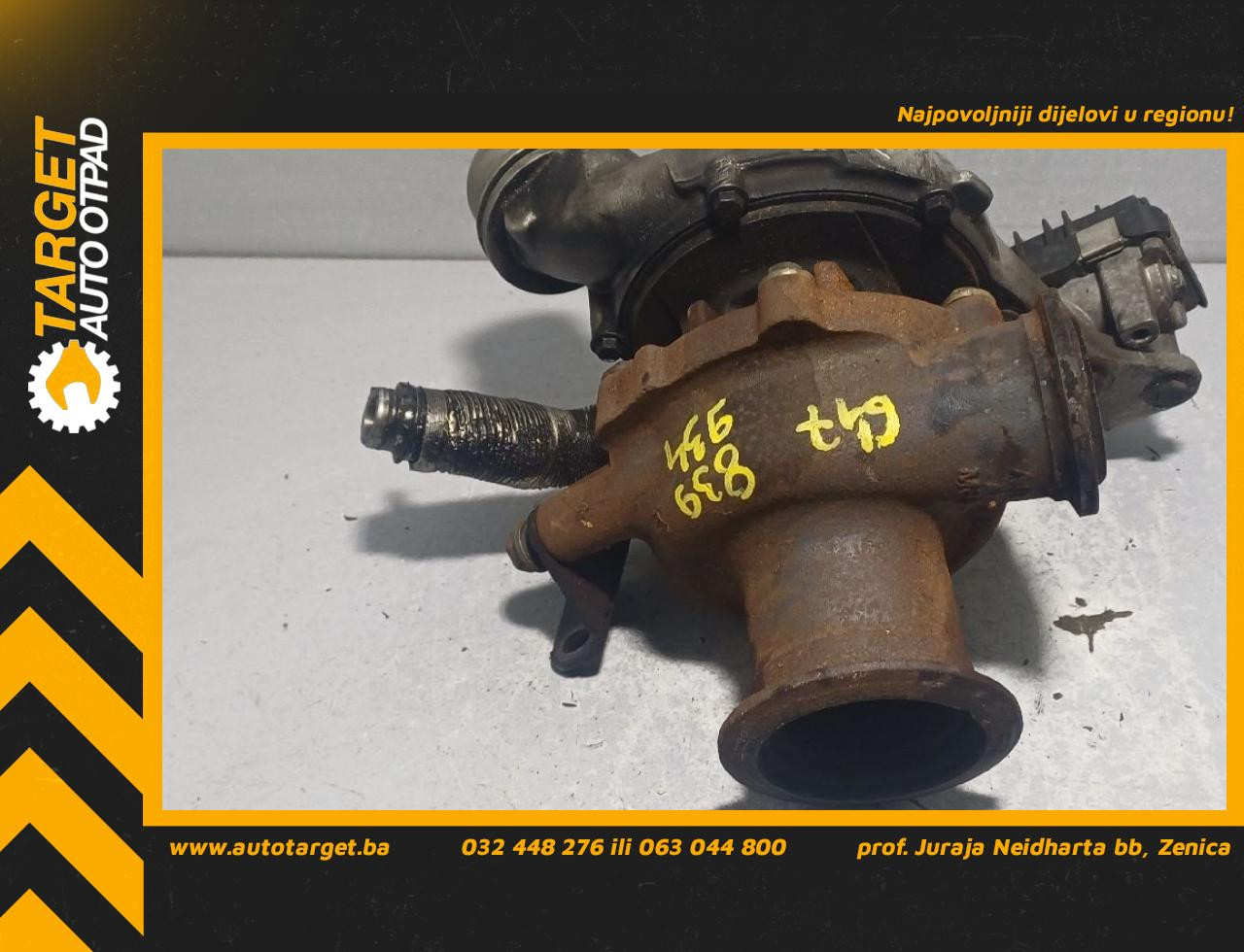 TURBINA NEISPRAVNA BMW SERIJA 5 (F10/F11) M-TECH > 13-16 8570082