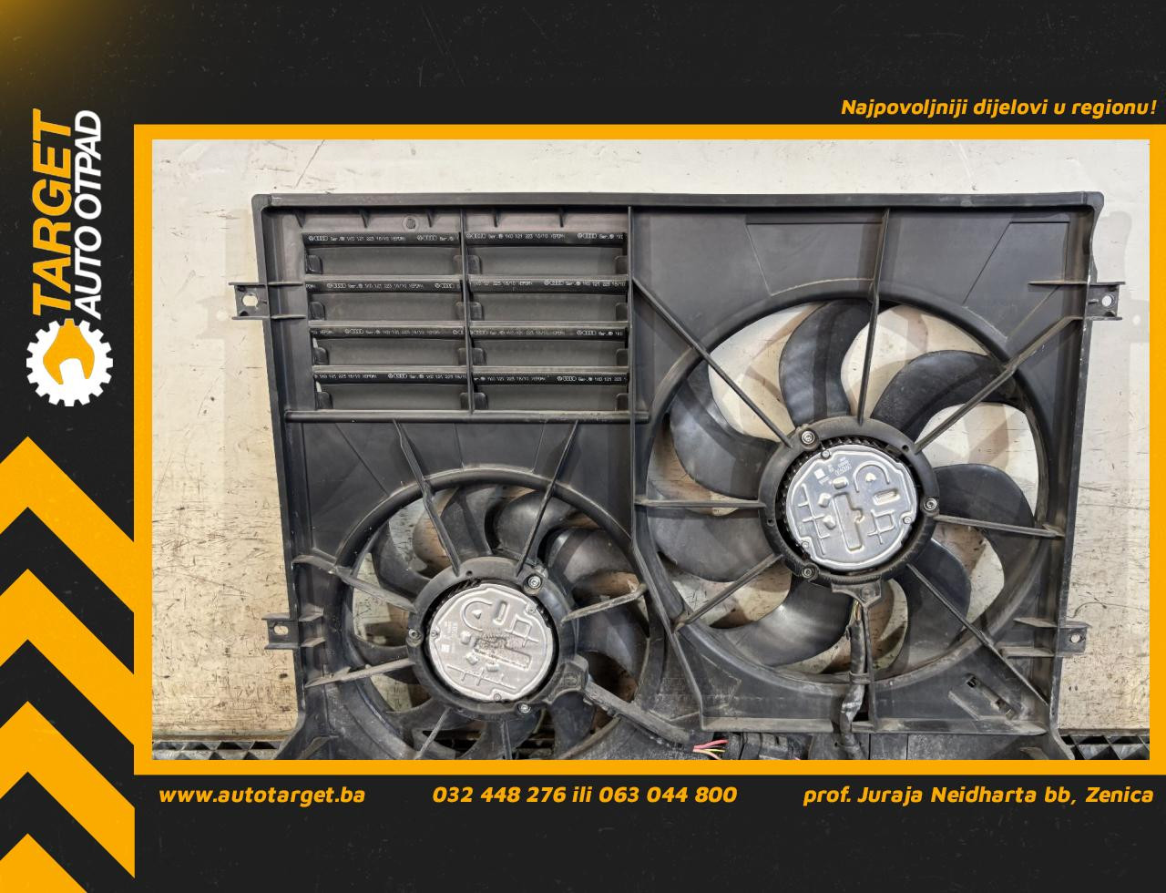 DIJELOVI VENTILATOR VW SHARAN > 10-